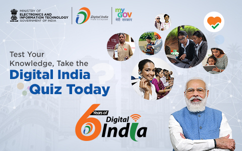 Share Your Ideas To Celebrate 6 Years Of Digital India